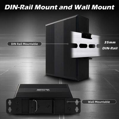 기가비트 POE 스위치, 비관리형 이더넷 스위치, 120W poe af/at, DC48V 전원 입력