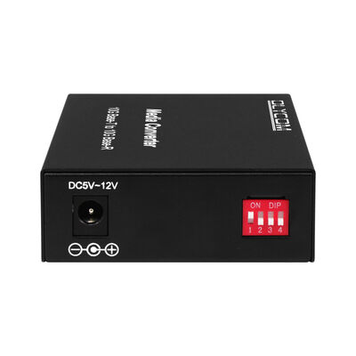 10G SFP+ DIP 스위치와 함께 관리되지 않은 광섬유 미디어 변환기 데이터 센터 및 LAN 백본을 위한 광섬유 변환기