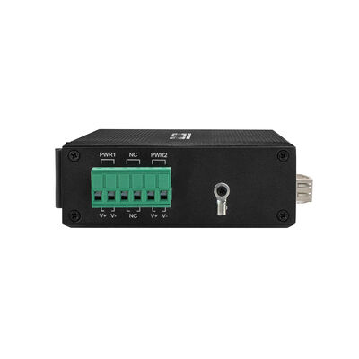 미니 산업 네트워크 PoE 스위치 10/100Mbps SFP 슬롯 패스트 이더넷 DC48V DIN 장착