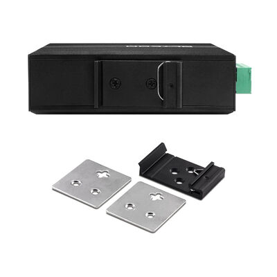 6 포트 산업용 엣지 스위치 10/100Mbps SFP 파이버 비관리형 DIN 마운트 가능 CE