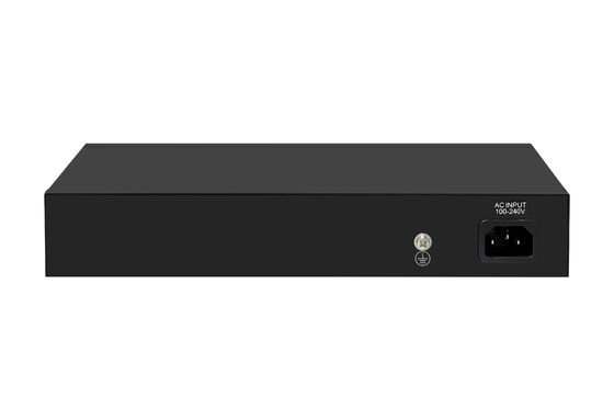 스마트 모드 지원 24포트 기가비트 이더넷 스위치 팬리스 데스크탑 타입 AC 입력