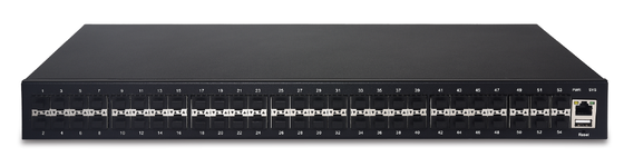 48 포트 레이어 3 관리 된 섬유 스위치 코어 네트워크 6 * 10G SFP + Uplinks AC 전원 CE
