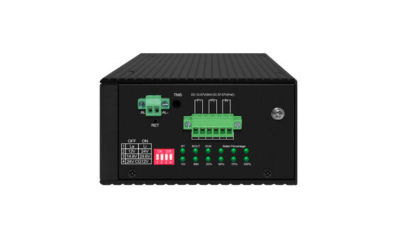 산업용 관리 태양광 PoE 스위치 4GE+2SFP 120W PoE MPPT CCTV 및 무선 네트워크의 오프그리드 전원