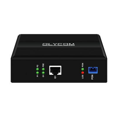 산업용 기가비트 EPON GPON 30W PoE 단일 포트 DIN 레일
