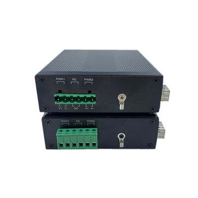 산업용 네트워크 스위치 10/100m 1 Sfp 2 Rj45 관리되지 않은 네트워크 스위치 IP40 DC 9-36V
