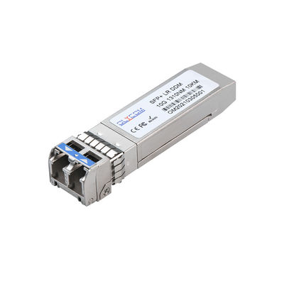 LR 10 킬로미터 10g 구리 SFP 송수신기가 스위치를 위한 LC 스프피 파이버 모듈 1310nm을 이중화합니다