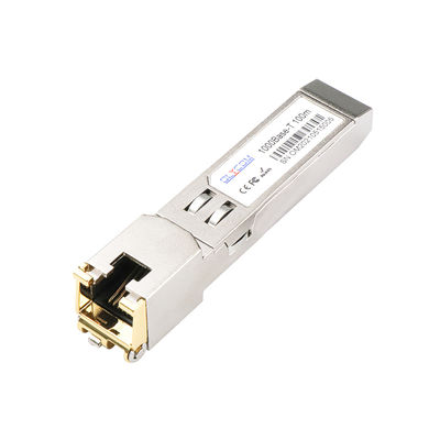 기가비트 RJ45 SFP 모듈 트랜시버 10/100/1000BASE-T Cat5 UTP 케이블 위