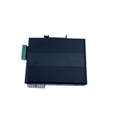4포트 산업용 네트워크 스위치 기가비트 SFP 광섬유 이더넷 언매니지드 DIN 레일
