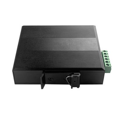 FCC SFP 섬유 산업용 이더넷 미디어 컨버터 10/100Mbps 40KM 전송