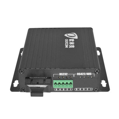 RS232 광섬유 변환기로 일련 광 변환기 벽 마운트 DC12V 입력