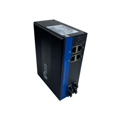 8포트 기가비트 광섬유 스위치 산업용 네트워크 SFP 비관리형 CE IP40 등급