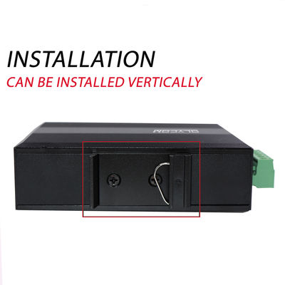 산업용 이더넷 미디어 변환기 IEEE802.3af/Rugged Network Unmanaged CE DC48V
