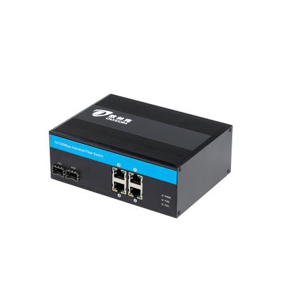 40Gbps 산업용 관리되지 않은 POE 스위치 10/100Base SFP 섬유 포트 스위치 PoE 산업용