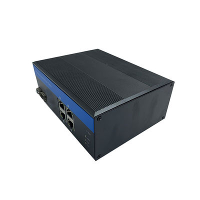 40Gbps 산업용 관리되지 않은 POE 스위치 10/100Base SFP 섬유 포트 스위치 PoE 산업용