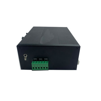 40Gbps 산업용 관리되지 않은 POE 스위치 10/100Base SFP 섬유 포트 스위치 PoE 산업용