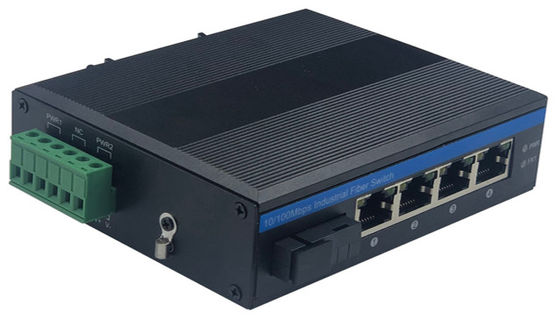 5 포트 산업 네트워크 스위치 허브 10/100 Mbps SC 커넥터 관리되지 않은 리얼텍 기반