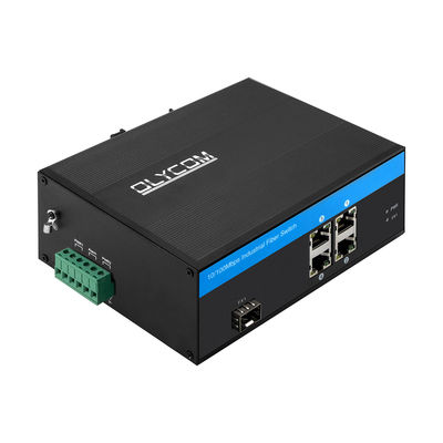 4 포트 산업 네트워크 스위치 허브 10/100 Mbps 빠른 이더넷 관리되지 않은 CE FCC