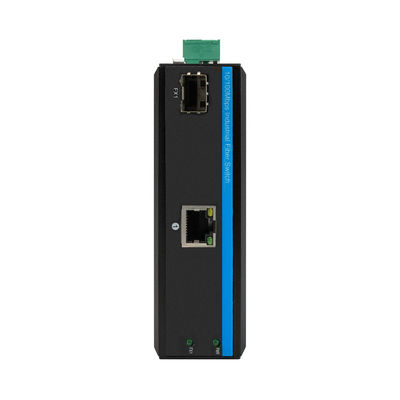 산업용 이더넷 미디어 변환기 SFP 섬유 10/100Mbps 관리되지 않은 견고한 케이스