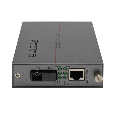 싱글 모드 파이버 미디어 변환기 1.25G 이더넷 WDM 광학 관리되지 않은 30W PoE