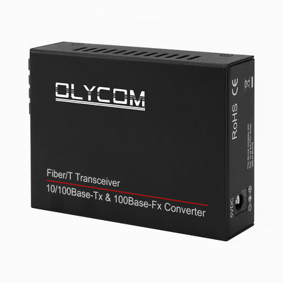 멀티모드 미디어 변환기 기가비트 850nm SFP 이더넷 관리되지 않은 2KM CE FCC 컴플라이언트