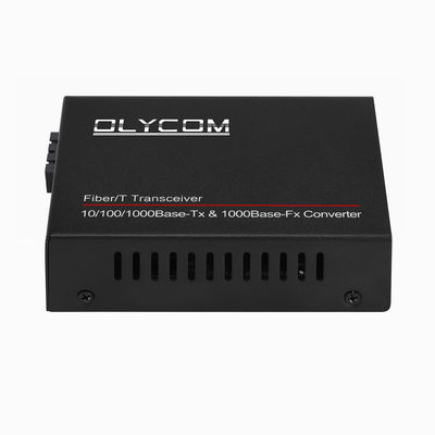 멀티모드 미디어 변환기 기가비트 850nm SFP 이더넷 관리되지 않은 2KM CE FCC 컴플라이언트