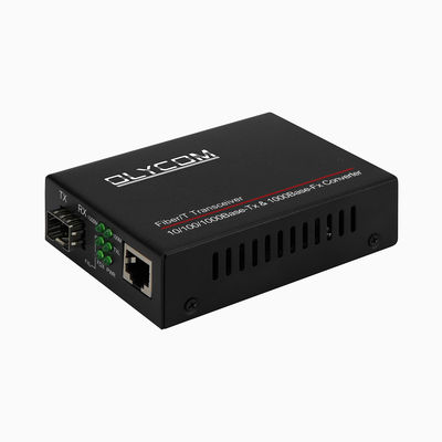 멀티모드 미디어 변환기 기가비트 850nm SFP 이더넷 관리되지 않은 2KM CE FCC 컴플라이언트