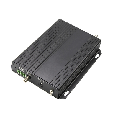 아날로그 비디오 비디 데이터 RS232/RS422 10/100M 이더넷 오버 파이버 변환기 DC5V