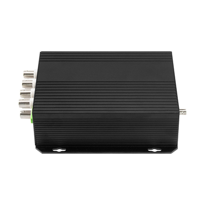 8 포트 CCTV 비디오 오디오 이더넷 드라이 콘택트 파이버 미디어 변환기 Bidi D5V2A