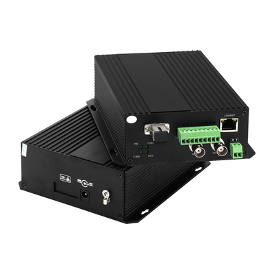 Hd 3g Sdi 1ch 비디오 디지털 광 변환 장치 반 이중 통신 비디 Rs485 10/100m Dc5v 20 킬로미터