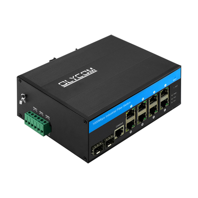 10 포트 L2 관리 광섬유 스위치 기가비트 견고한 이더넷 VLAN RRPS 관리 가능한 CE